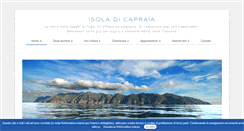 Desktop Screenshot of isoladicapraia.it